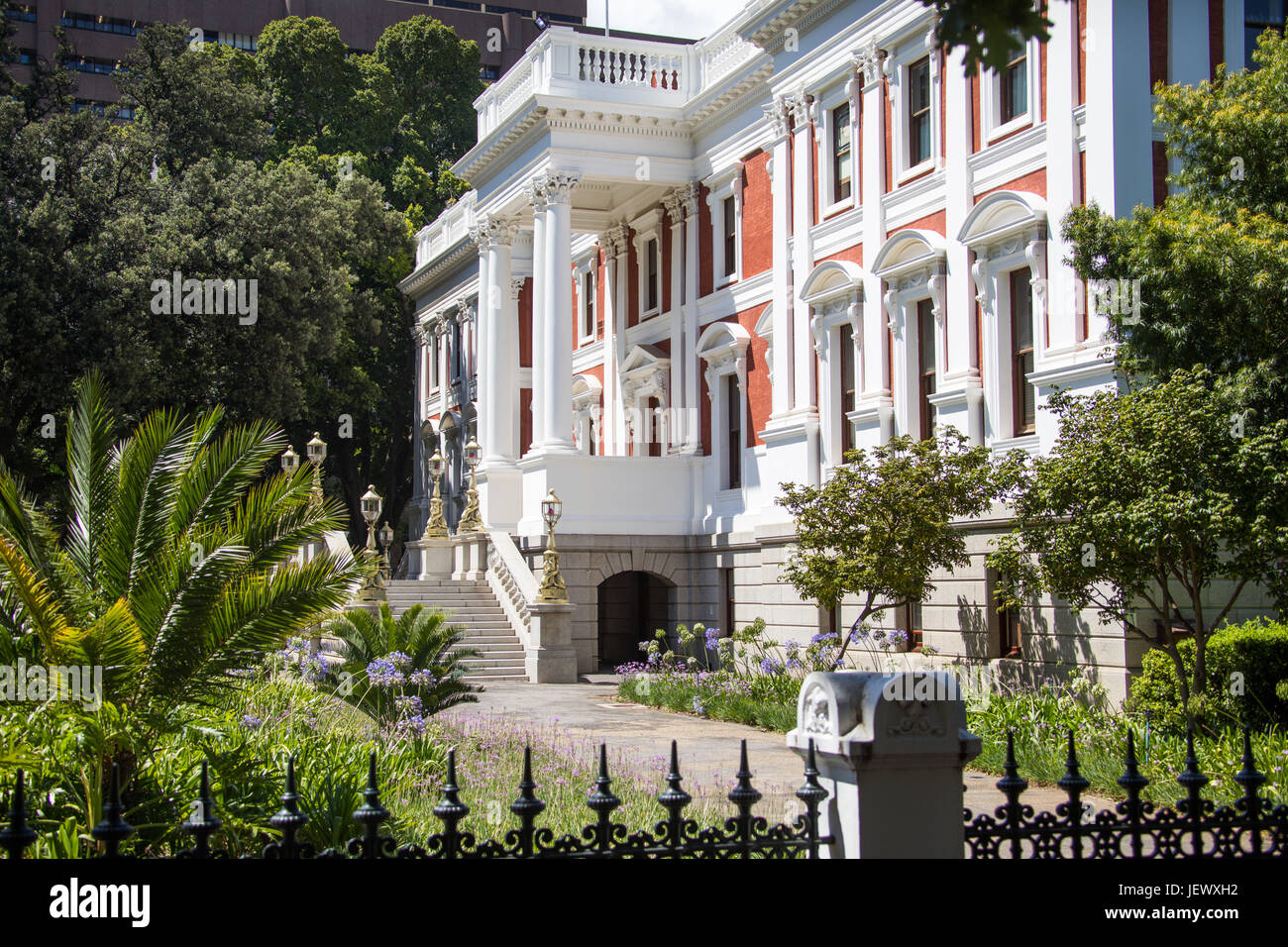 Houses of Parliament, Cape Town, Südafrika Stockfoto