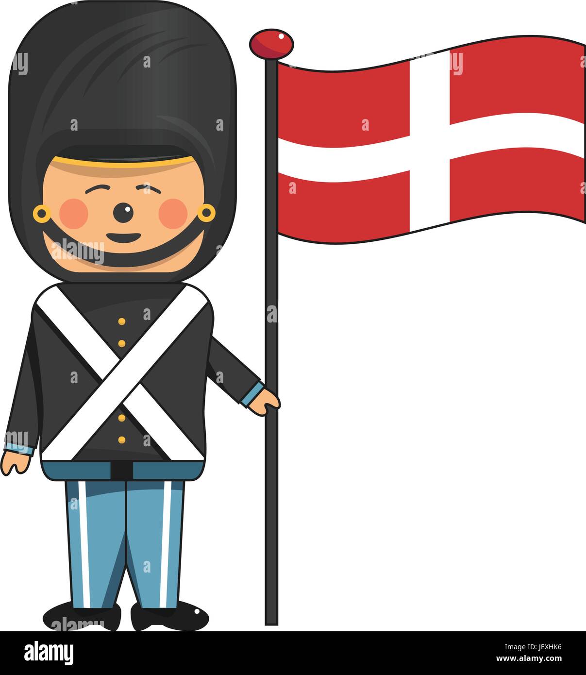 blau, historische, kulturelle, Kultur, Tourismus, Männlich, männliche, Hut, Armee, Stock Vektor