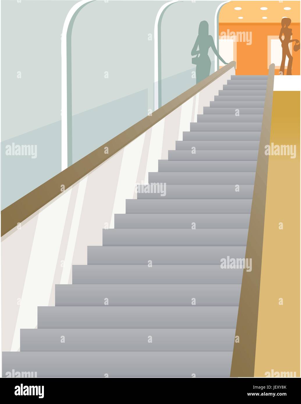 Glas und stahldach Stock-Vektorgrafiken kaufen - Alamy