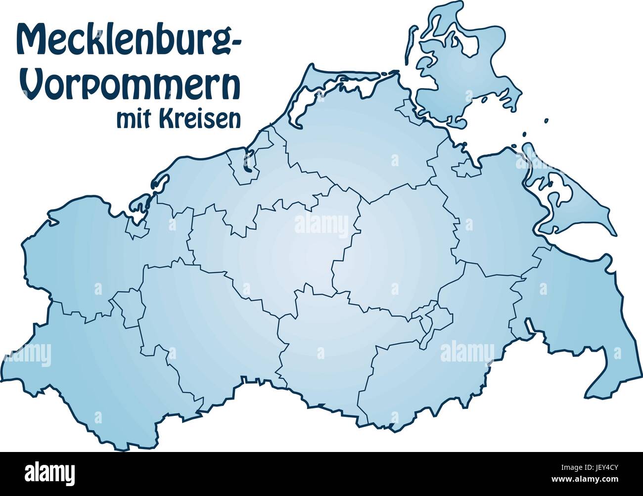 Karte, Atlas, Karte der Welt, Karte, Kreis, Mecklenburg, Karte, Gliederung, Stock Vektor