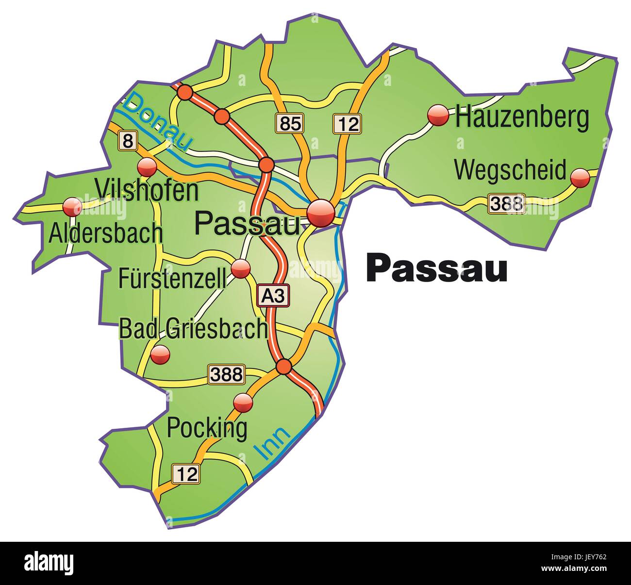 Passau Karte - Karte: Hier gelten Maskenpflicht und Alkoholverbot in