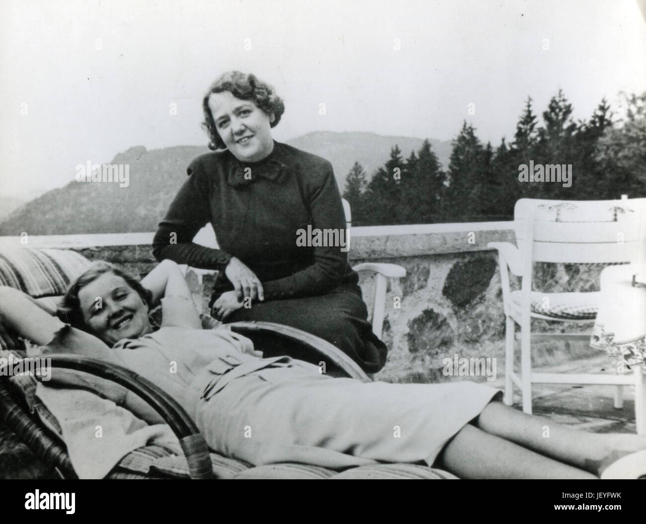 Eva Braun, Hannelore Morell Stockfoto