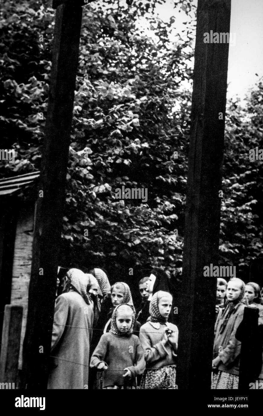 Deutschland, auschwitz Stockfoto