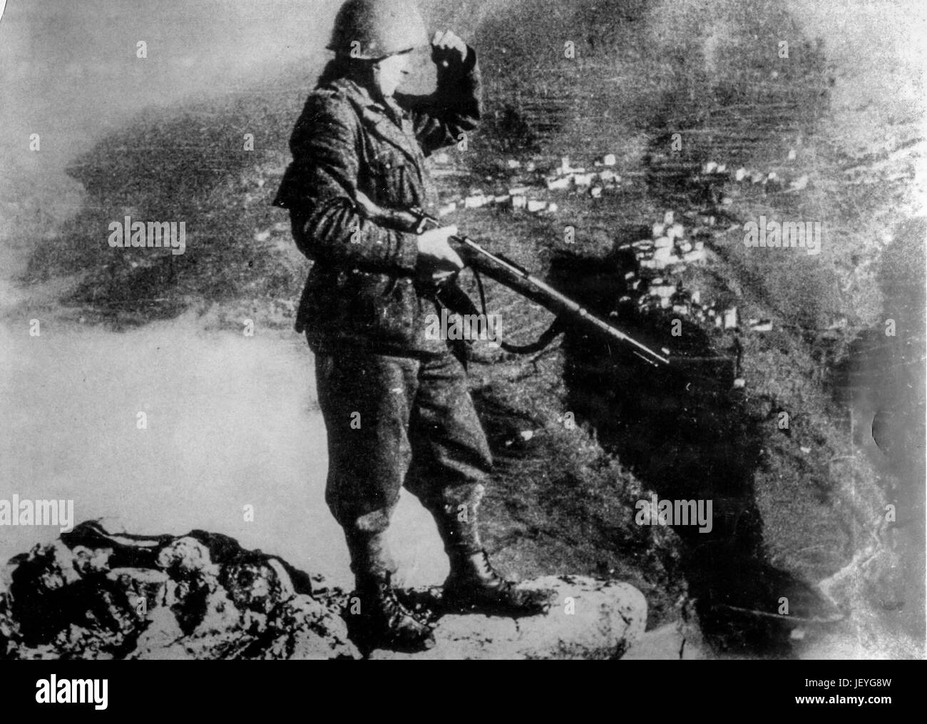 Alpino, 1944 Stockfoto