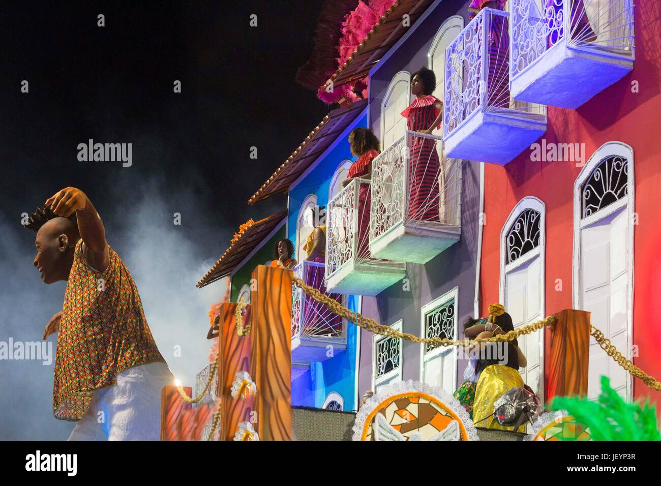 Karneval, Sau Paulo, Brasilien Stockfoto