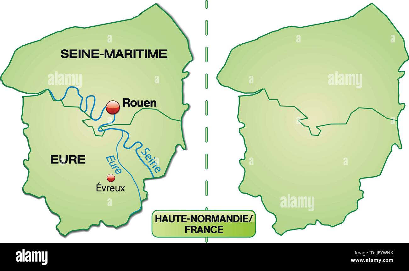 Frankreich Hauptstadt Stock Vektor