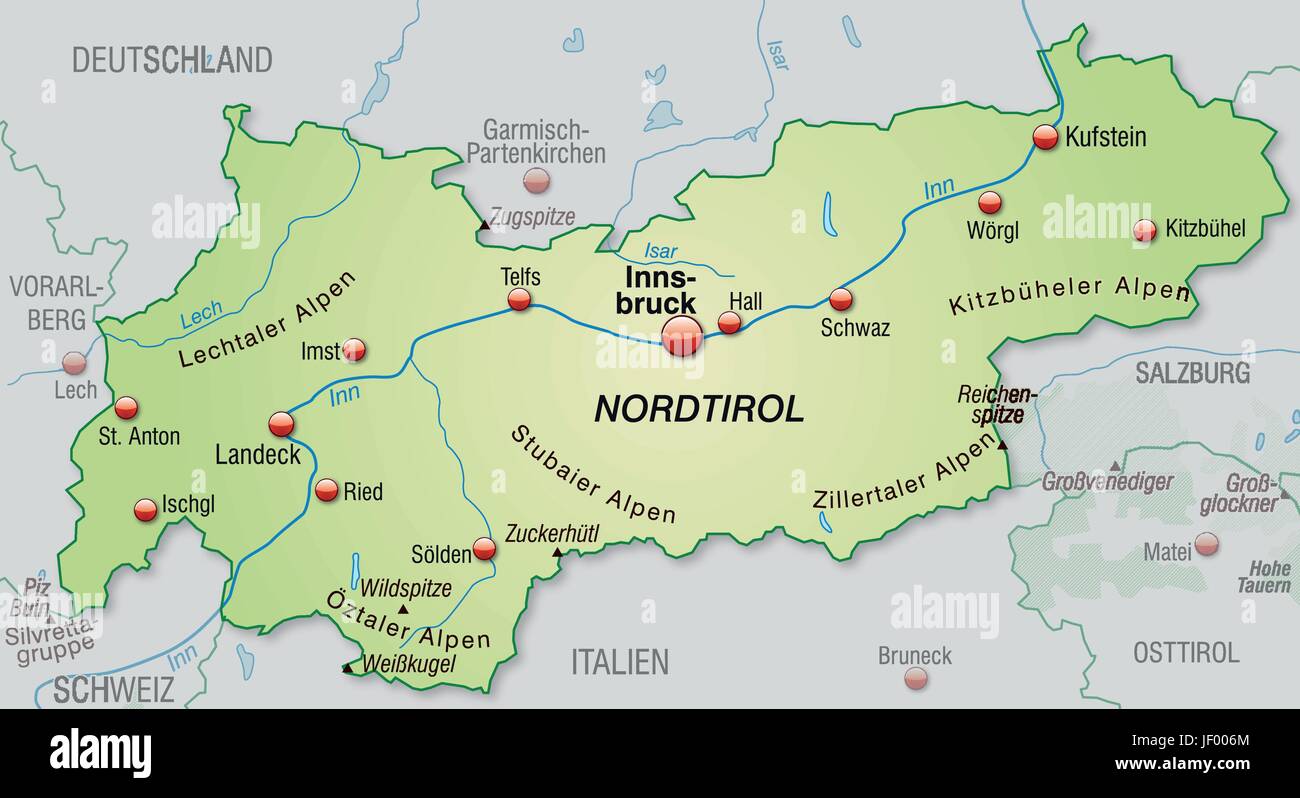 Grenze, Karte, Tirol, Synopse, Grenzen, Kanton, Kantone, Atlas, Karte
