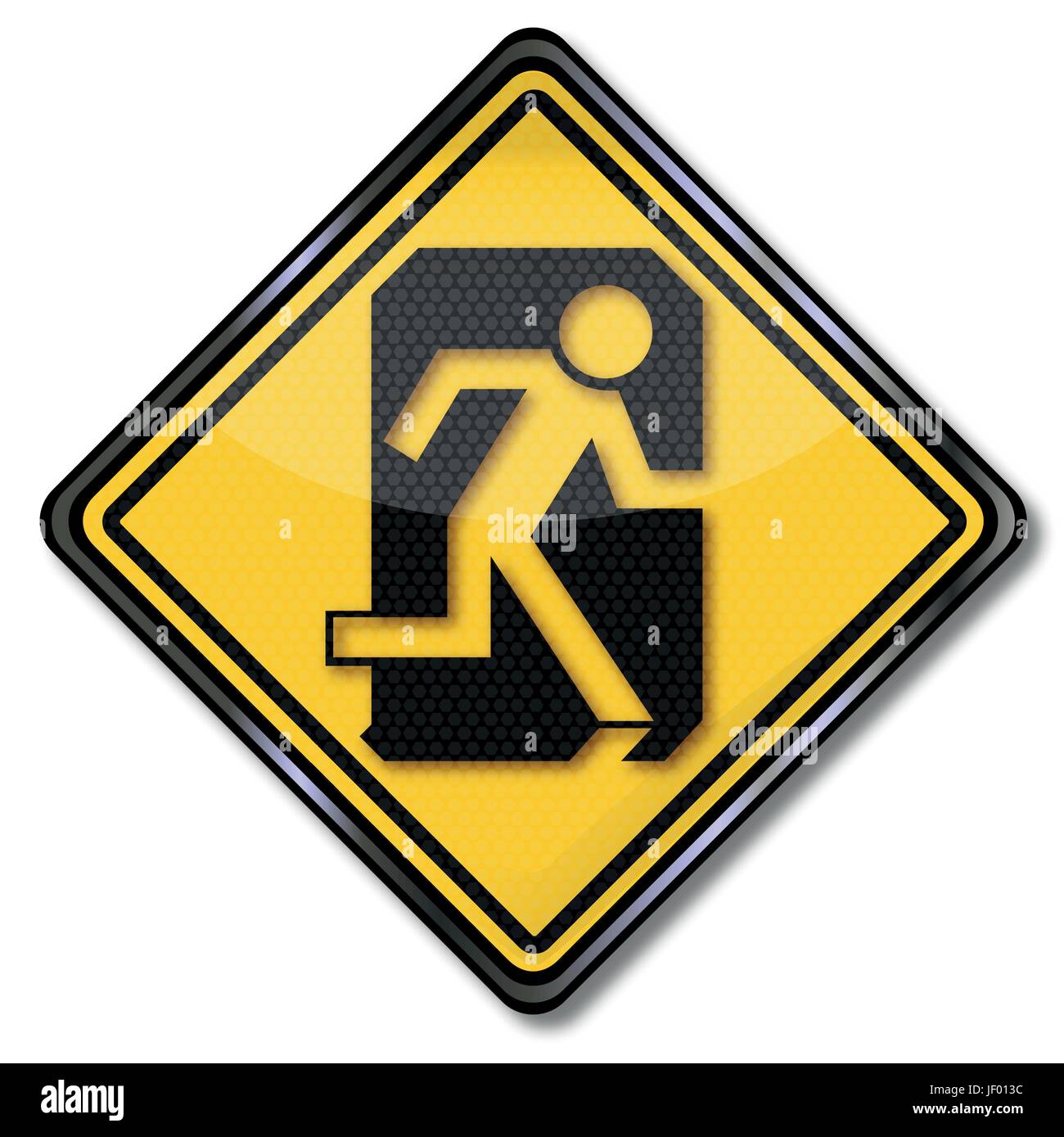 Treppen, Tür, Ausfahrt, Rotor, Flucht, Läufer, Rauch, Rauchen, raucht, Rauch, Stock Vektor