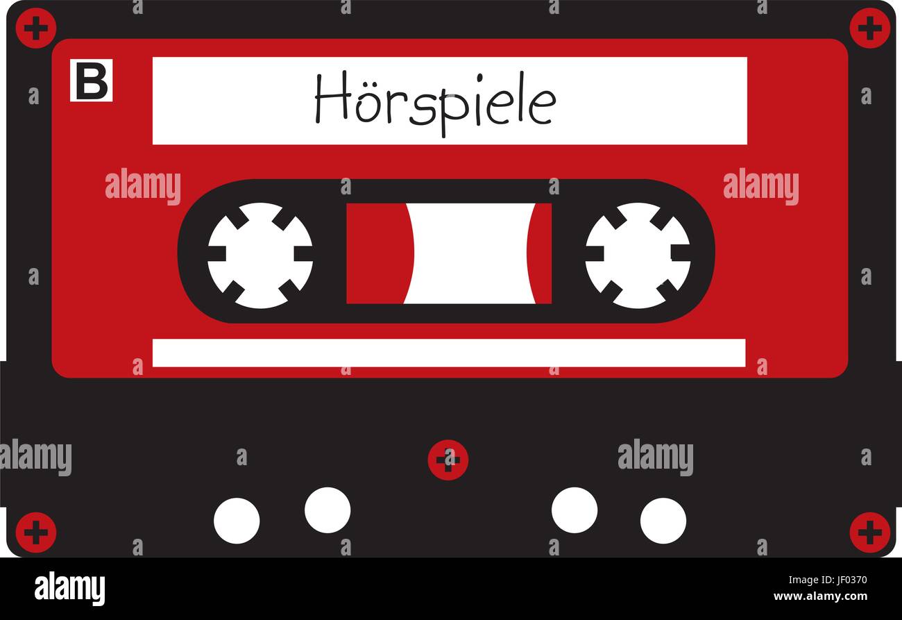 Kassette Stock Vektor