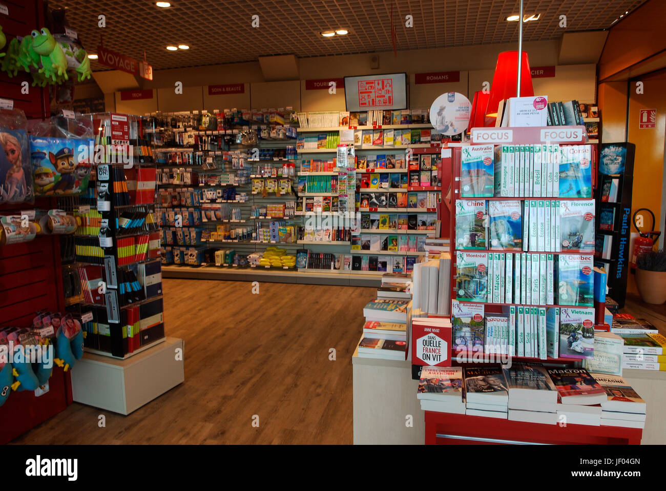 Allgemeine Ansichten der Flughafen Lyon Saint-Exupéry (Frankreich) Stockfoto