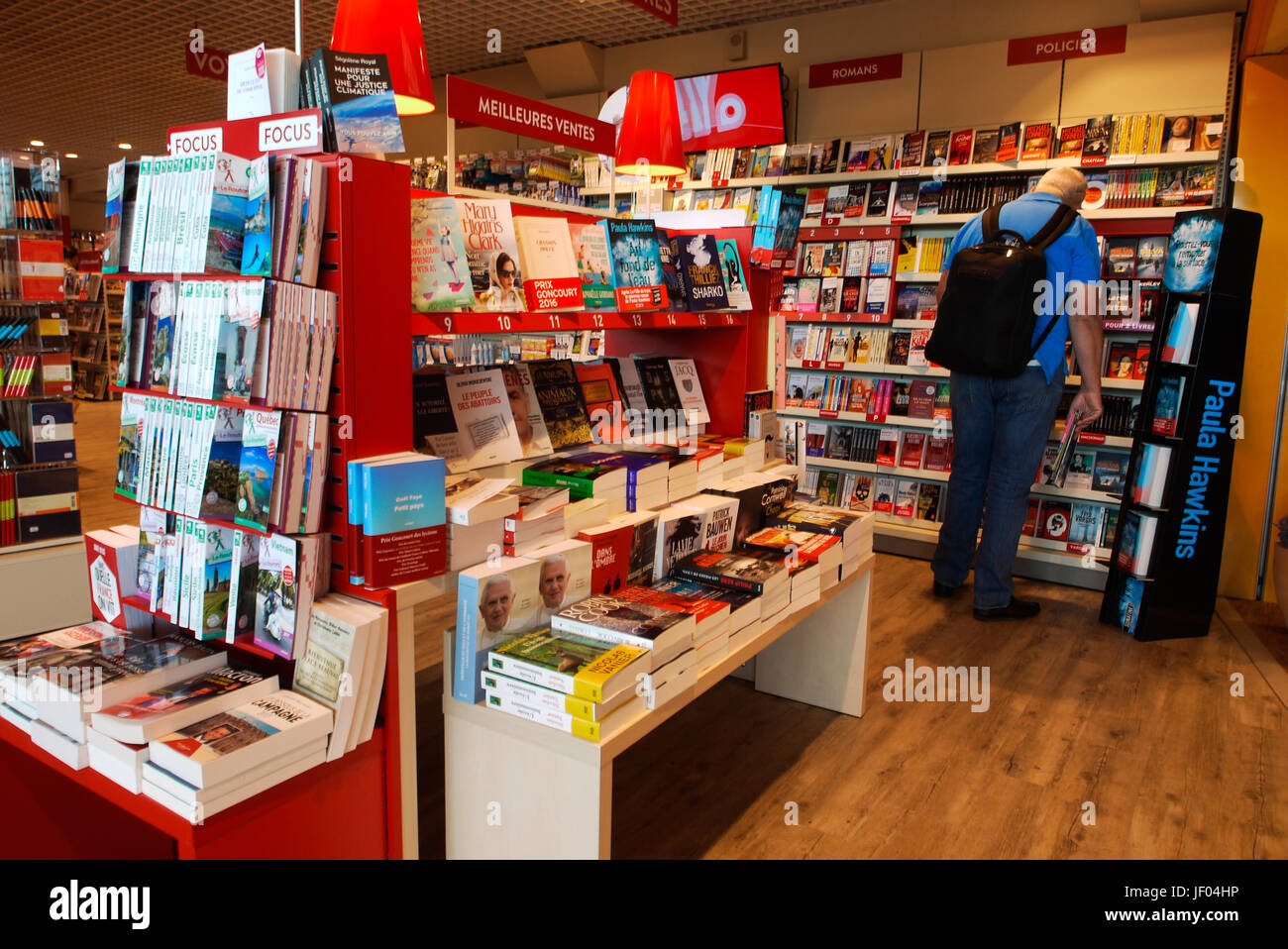 Allgemeine Ansichten der Flughafen Lyon Saint-Exupéry (Frankreich) Stockfoto