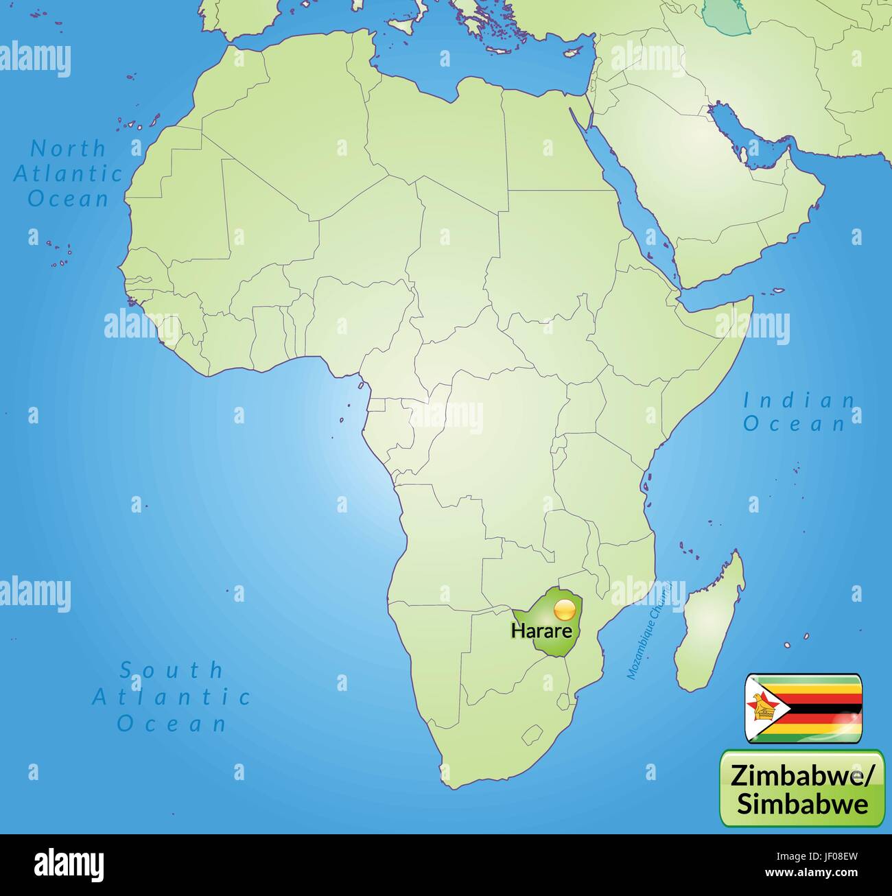 Afrika Karte Atlas Karte Der Welt Karte Metropole Modell Entwurf Projekt Stock Vektorgrafik Alamy
