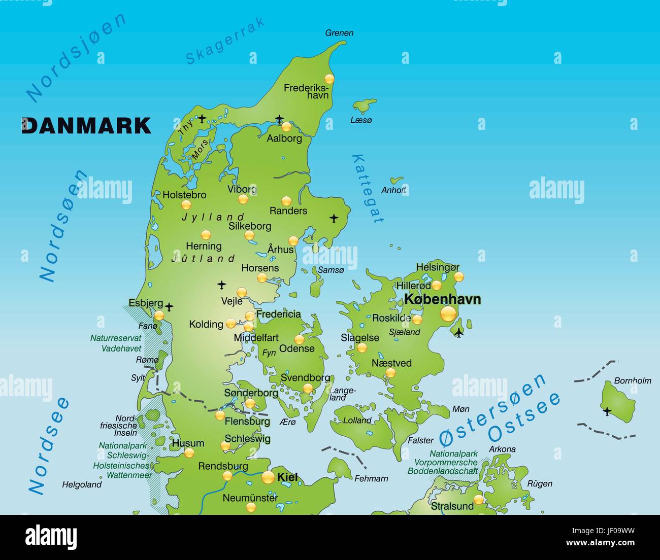 Karte, Atlas, Karte der Welt, Karte, Dänemark, Grenze, Karte, Synopse