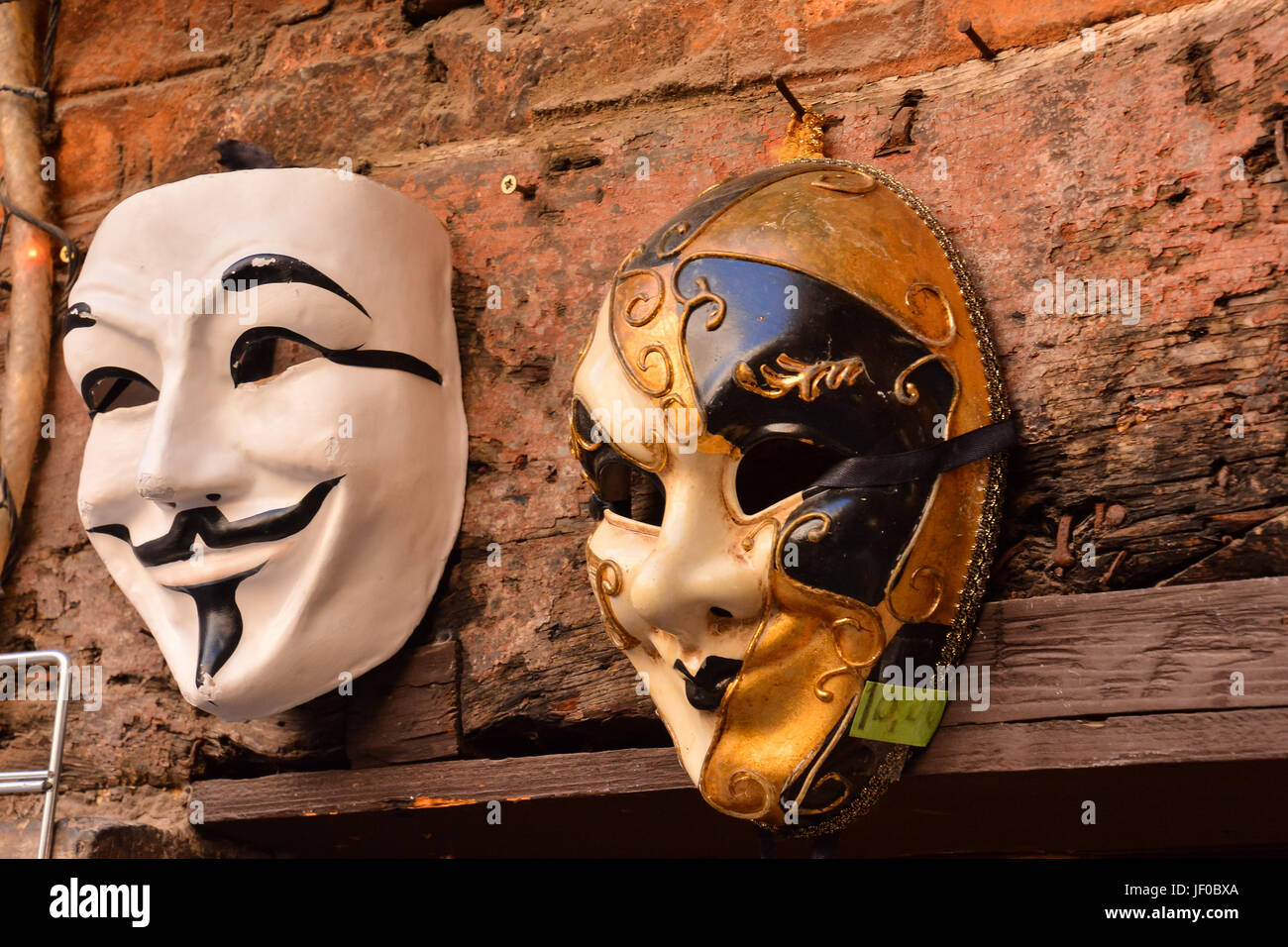 Traditionellen Karneval Venedig Maske Stockfoto
