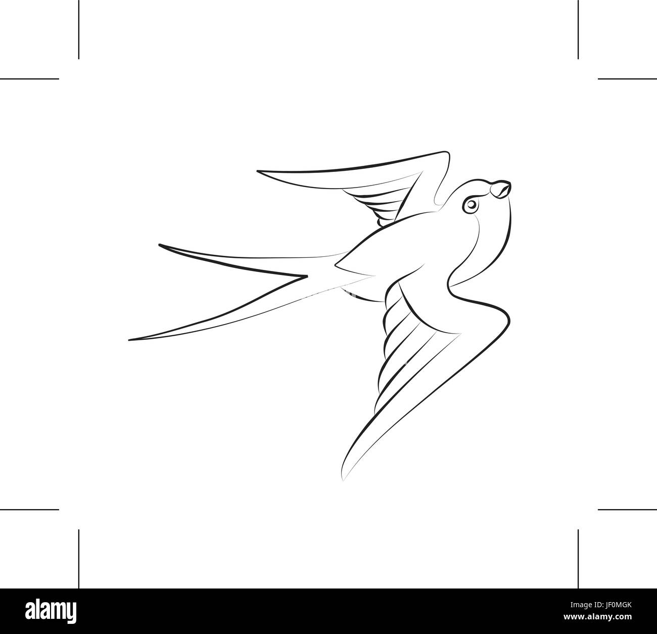 Wing klein Stock Vektor