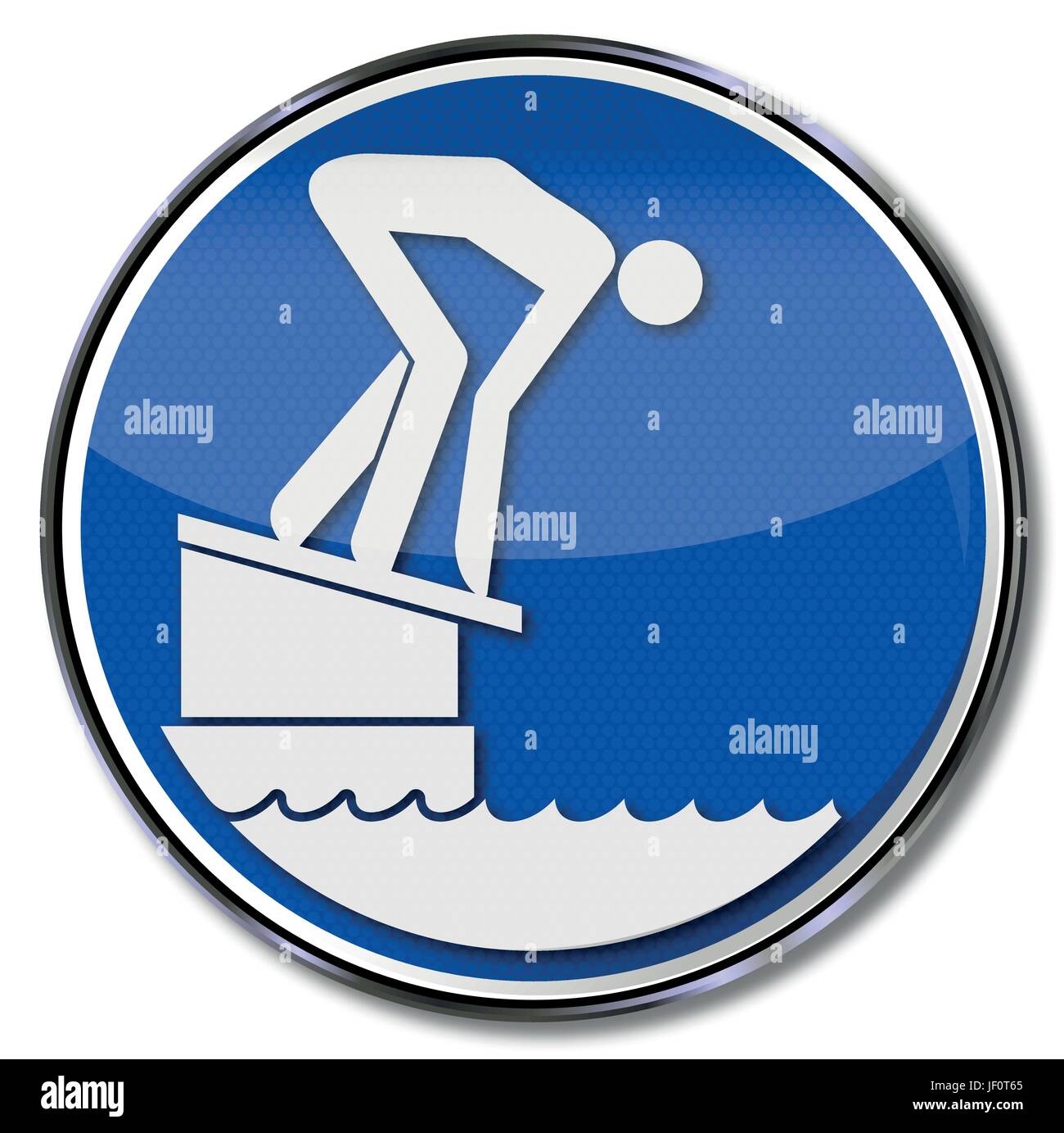Sport, Sport, Startblock, Brustschwimmen, Urheber, Ausgangspunkt, Stock Vektor