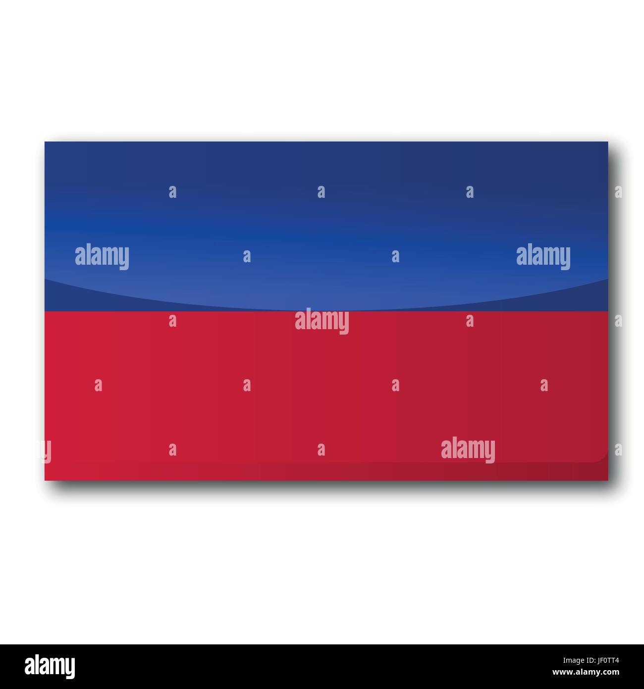 Flagge von haiti Stock Vektor