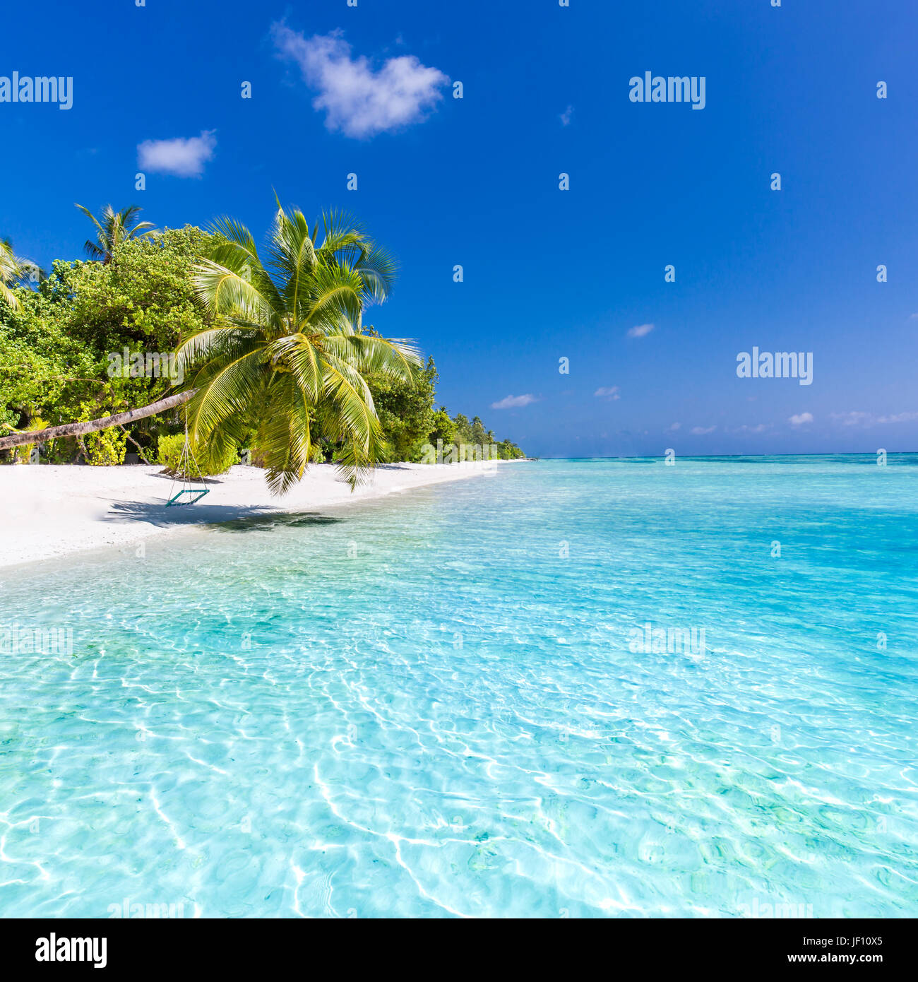 Luxus Sommer und Urlaub Konzept Hintergrund. Sommer Strand Natur und tropischen Insel banner Stockfoto