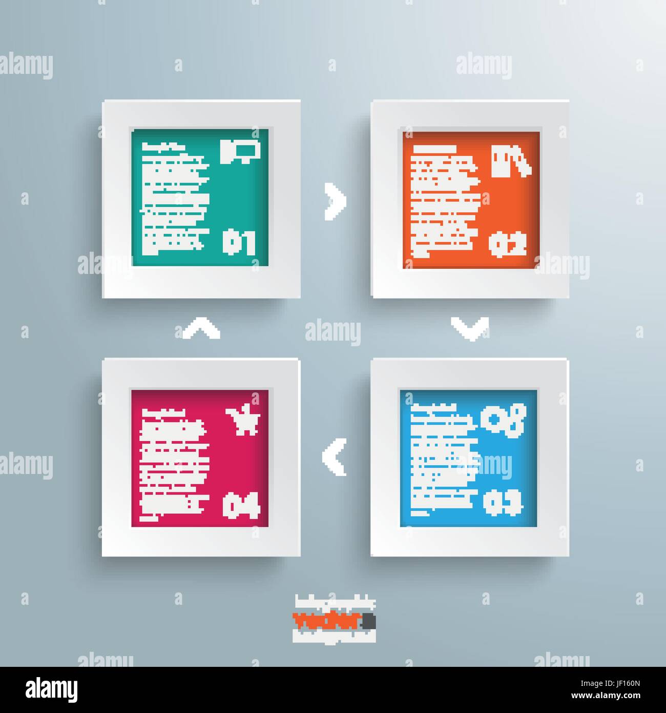 Board, erfolgreich, erfolgreiche, verkaufen, Diagramm, Rad, it, Kommunikation, Stock Vektor