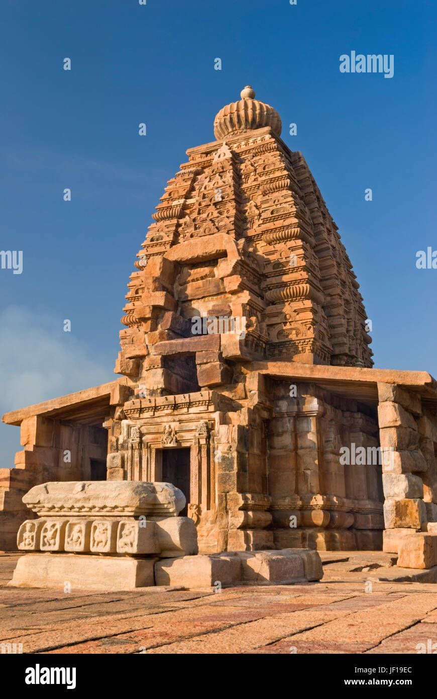 Galganatha Tempel Pattadakal World Heritage Site Karnataka Indien Stockfoto
