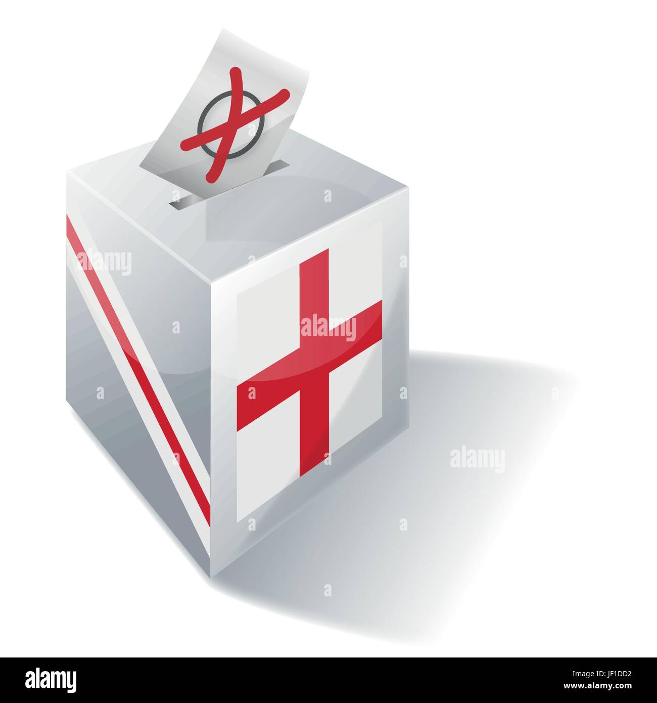 Kreuz, England, Ritter, Königreich, vereint, Englisch, Großbritannien, soziale, Kreuz, Urnen, Stock Vektor