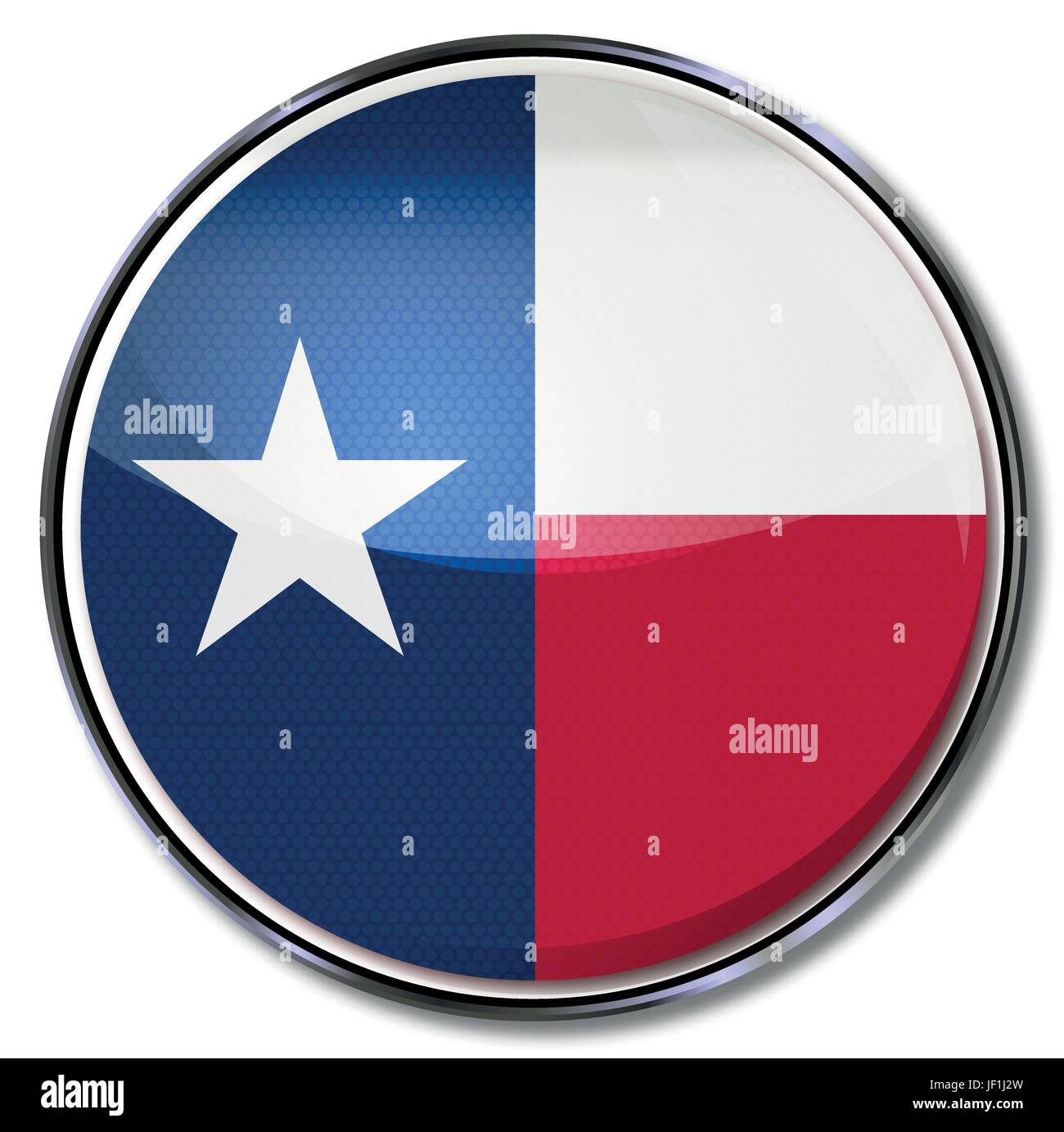 Bundesland, verbündet, Verbündeter, Texas, Freunde, Usa, Amerika, Flagge, Grenze, Stock Vektor