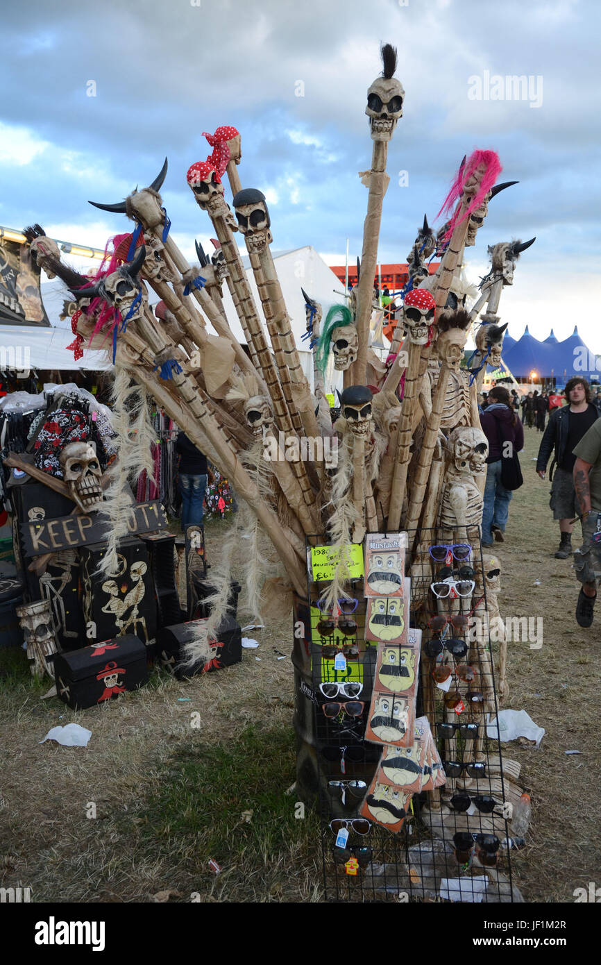 Download Festival - Atmosphäre beim Download Festival 2011 statt in Donington Park Leicestershire UK - 11. Juni 2011.  Bildnachweis: George Kinn/IconicPix Stockfoto