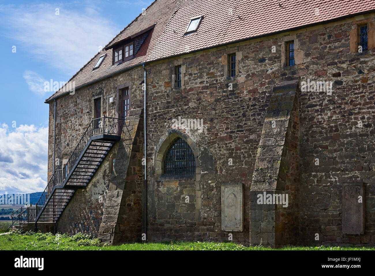 Die Kathedrale von Fritzlar, Hessen, Deutschland Stockfoto