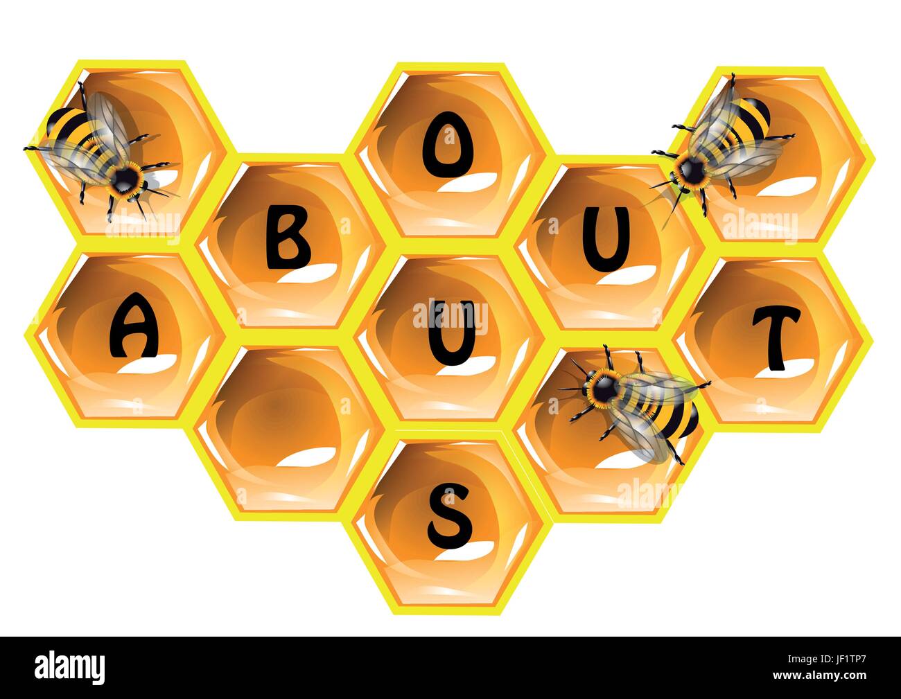 Rufen Sie etwa, Kommunikation, Bienen, Fakten, Daten, Informationen, Substratums, Stock Vektor