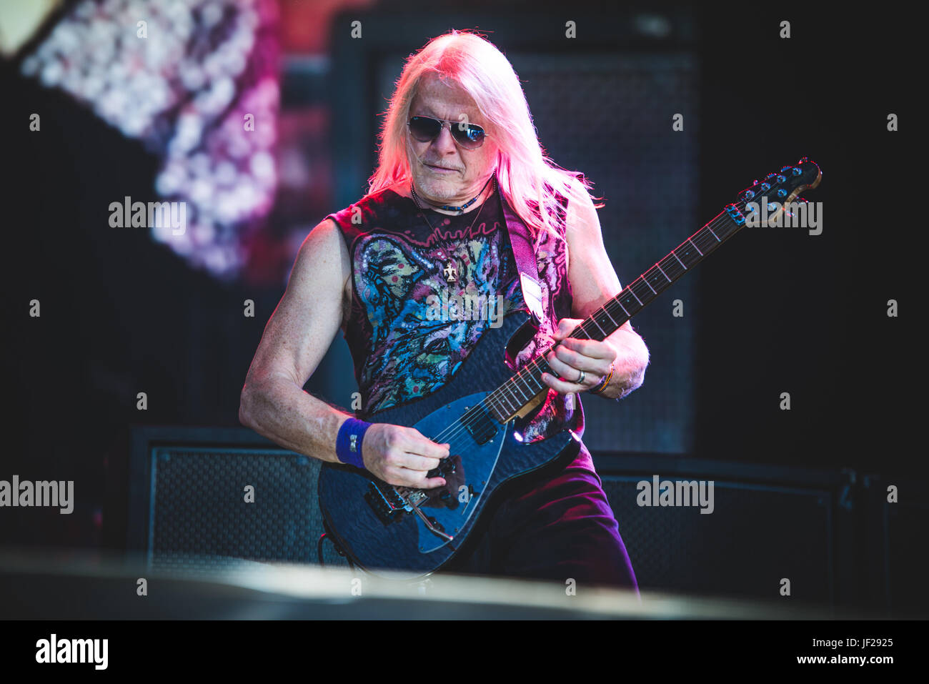 16. Juni 2017: Deep Purple die live auf der Hellfest-Festival-2017 in Clisson, in der Nähe von Nantes Foto: Alessandro Bosio Stockfoto