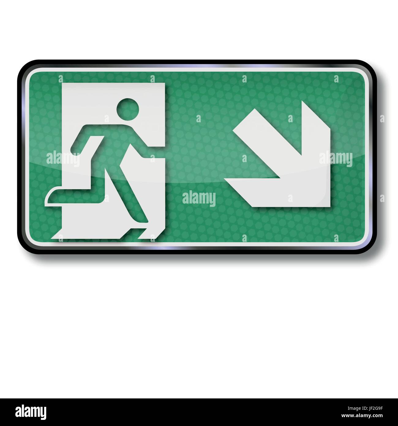 Treppe, rechts, Keller, Abstieg über, Rauch, Rauchen, Rauch, Rauch, Treppen, Stock Vektor