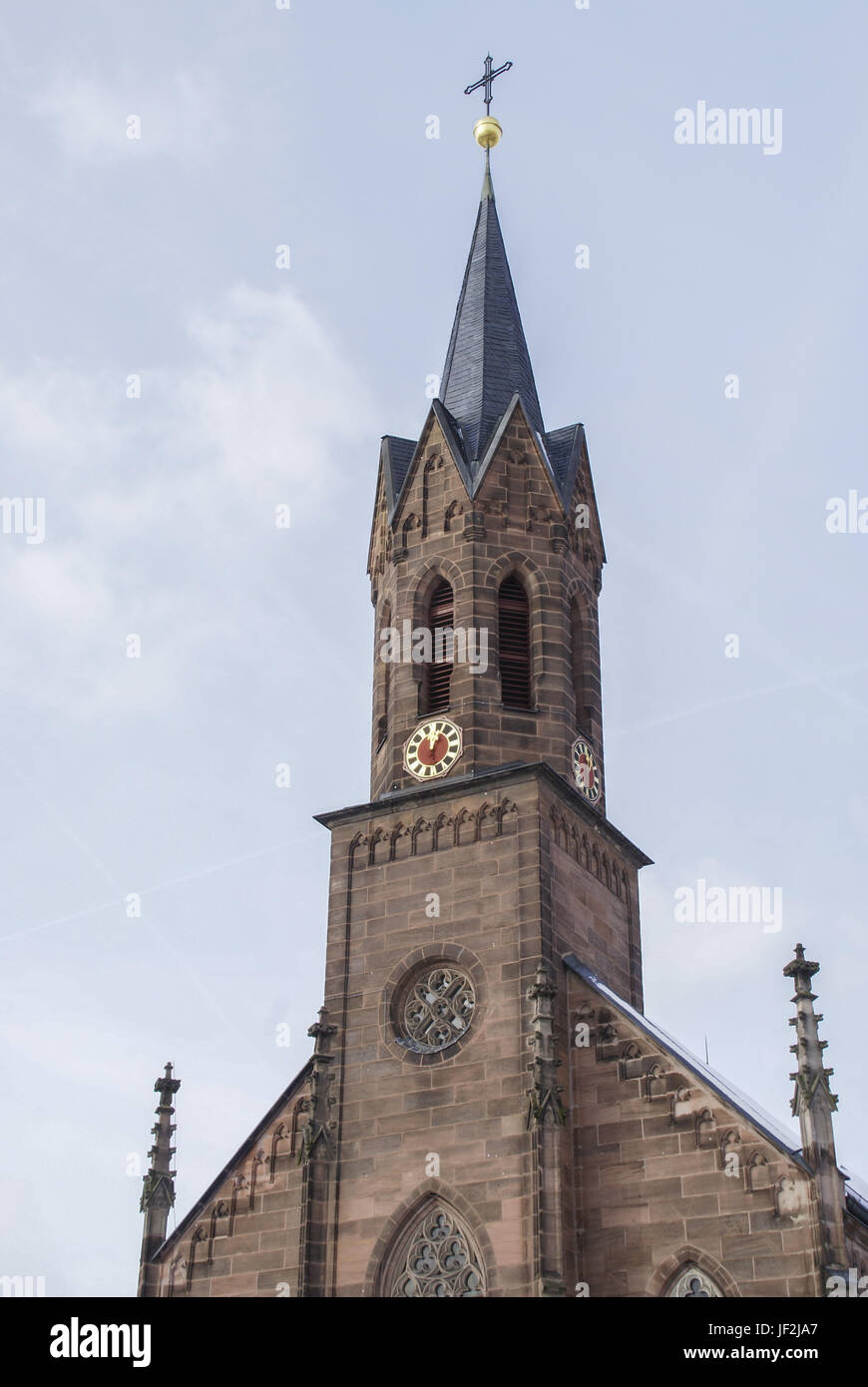 Pfarrkirche in Stein, Bayern, Deutschland Stockfoto