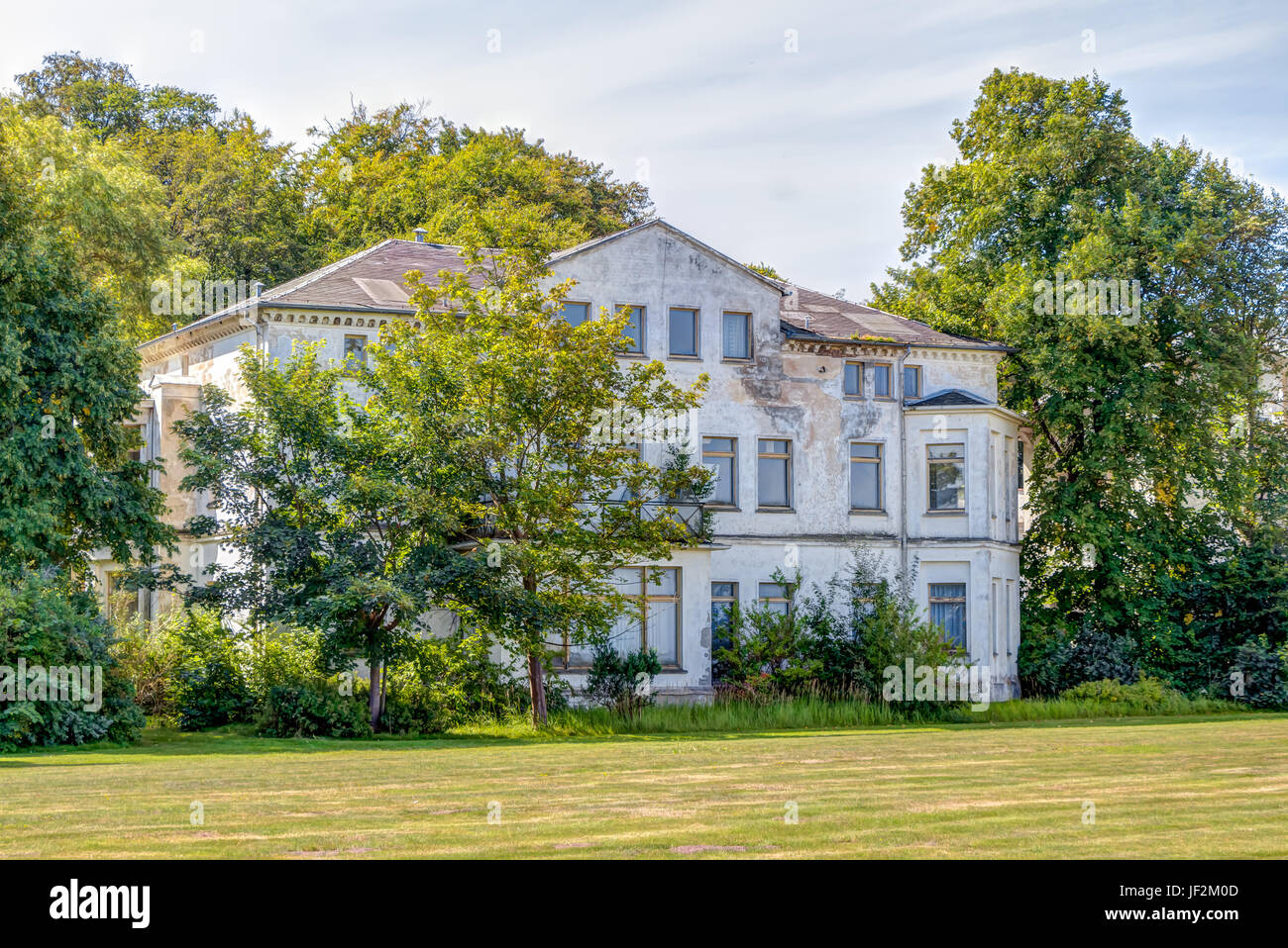 Historisches Haus Ruine Stockfoto