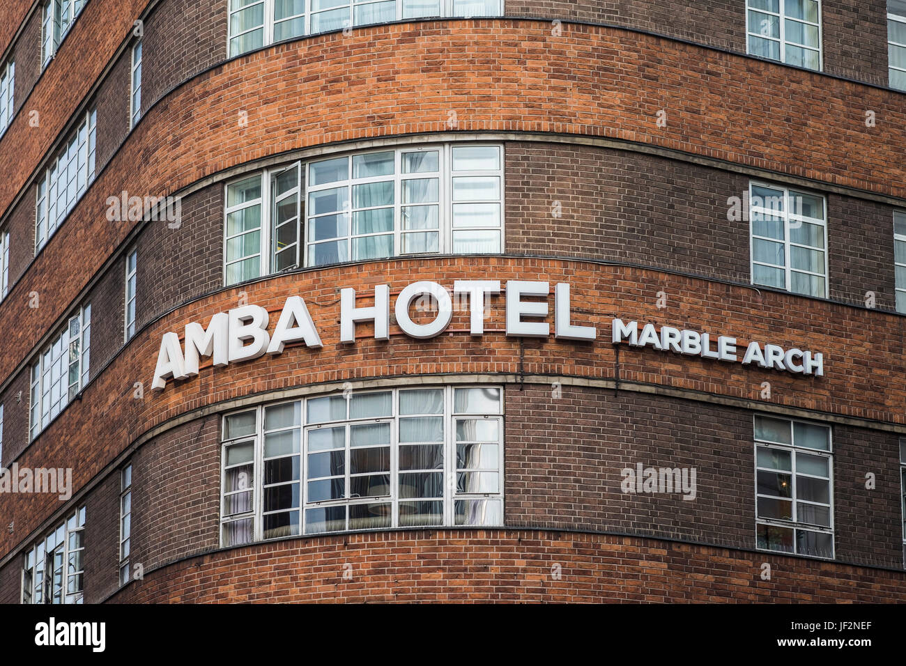 Hotel Amba, Marble Arch, London, England, Vereinigtes Königreich Stockfoto