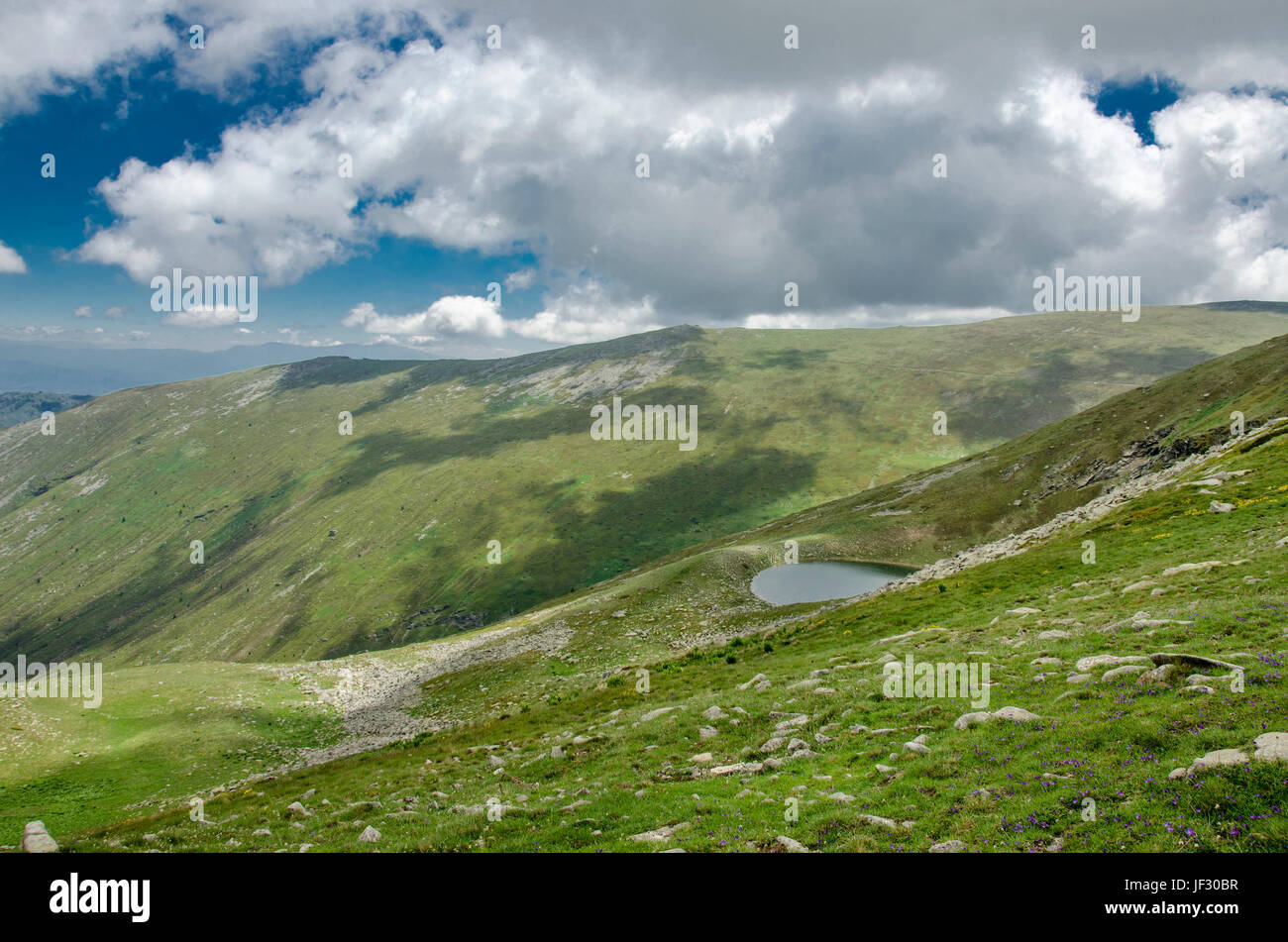 Kleiner See - Nationalpark Pelister, Mazedonien Stockfoto