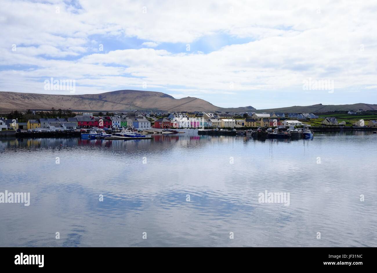 Portmagee, County Kerry, Irland entlang der Ring of Kerry und die Wild Atlantic Way Stockfoto