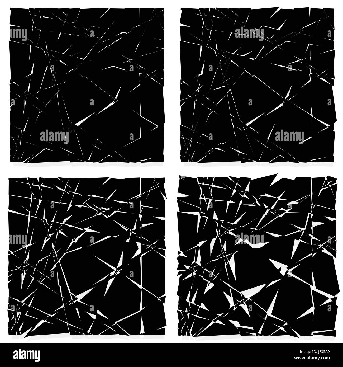 Zufällige Mosaik. Unregelmäßige Kopfsteinpflaster geometrische Muster. Mauerwerk, Mauerwerk Textur Parkettierung Stock Vektor