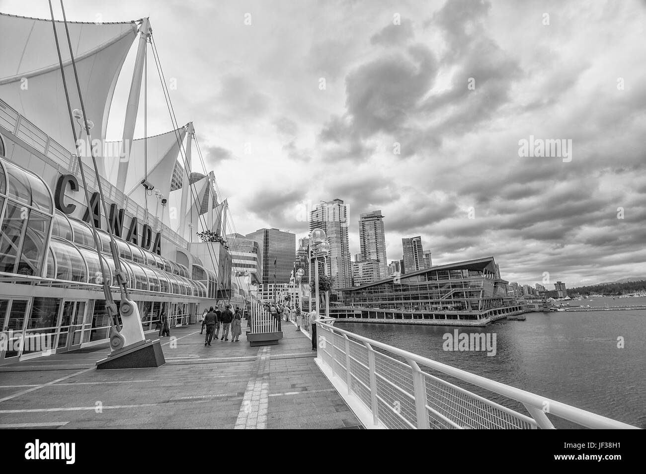 Von Vancouver British Columbia. Kanada Stockfoto