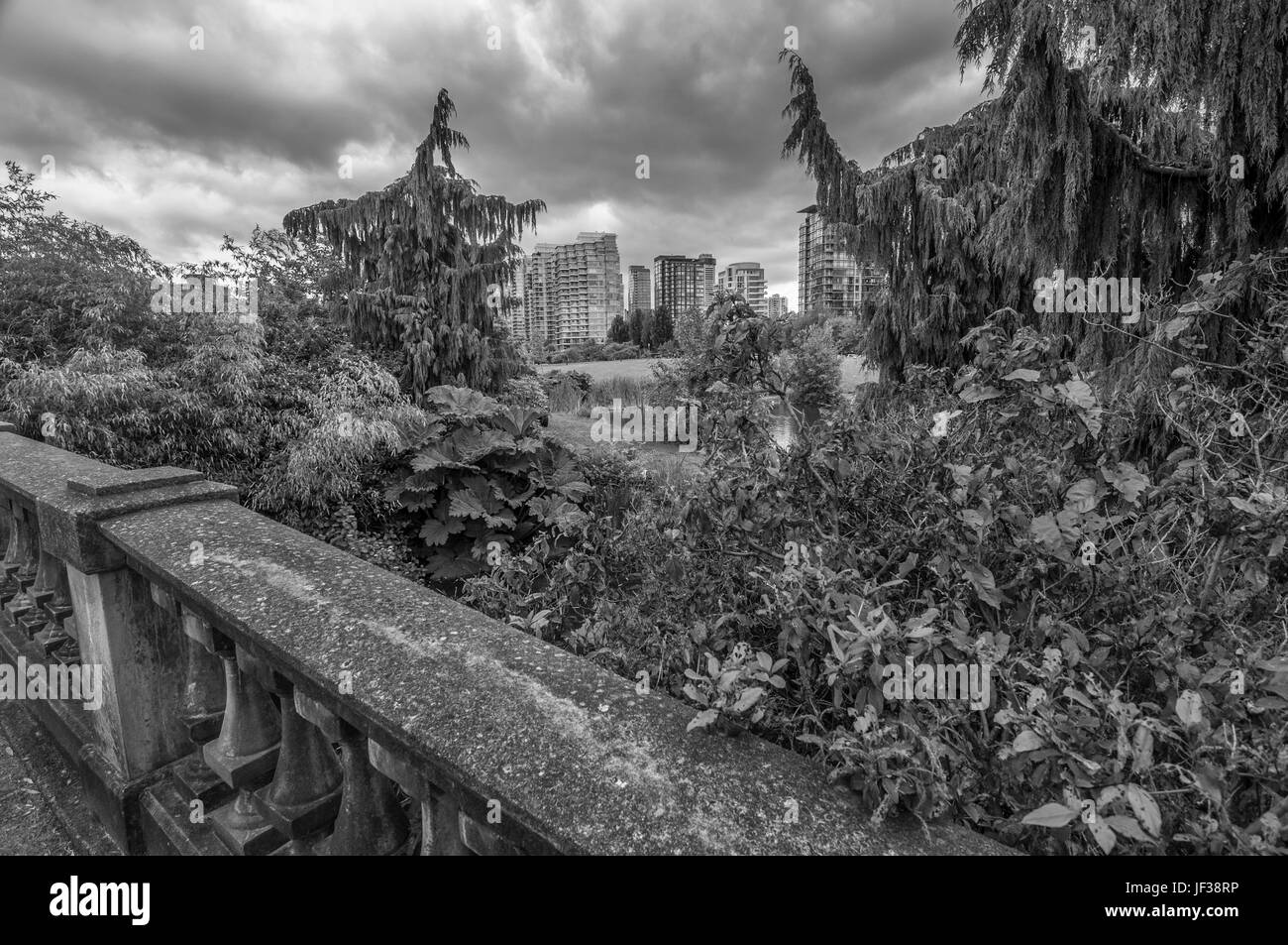 Von Vancouver British Columbia. Kanada Stockfoto