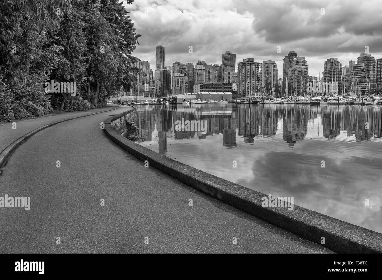Von Vancouver British Columbia. Kanada Stockfoto