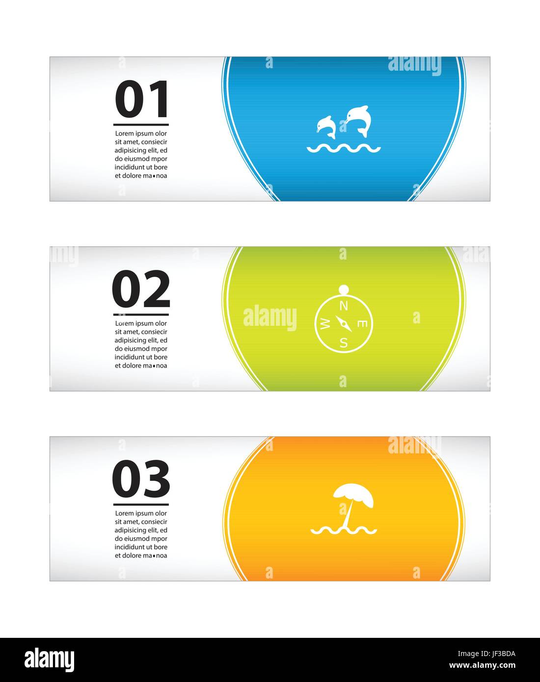 besonderen Urlaub Banner, touristische Flyer design Stock Vektor