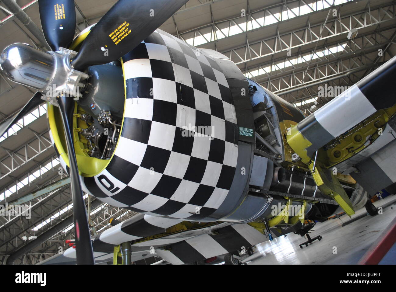 P47 THUNDERBOLT RAZORBACK CLOSEUP Stockfotografie Alamy
