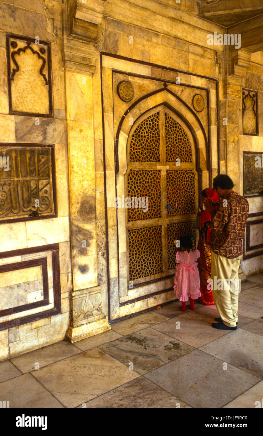 Tombe des Scheich Salim, Agra, Indien Stockfoto