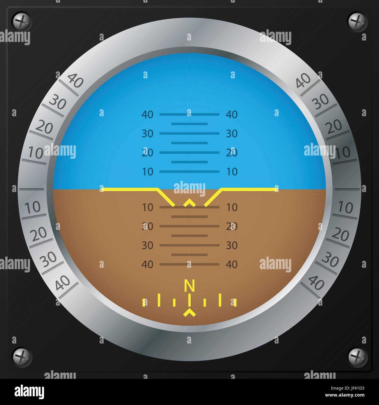 Flugzeug Flugzeug Stock Vektor