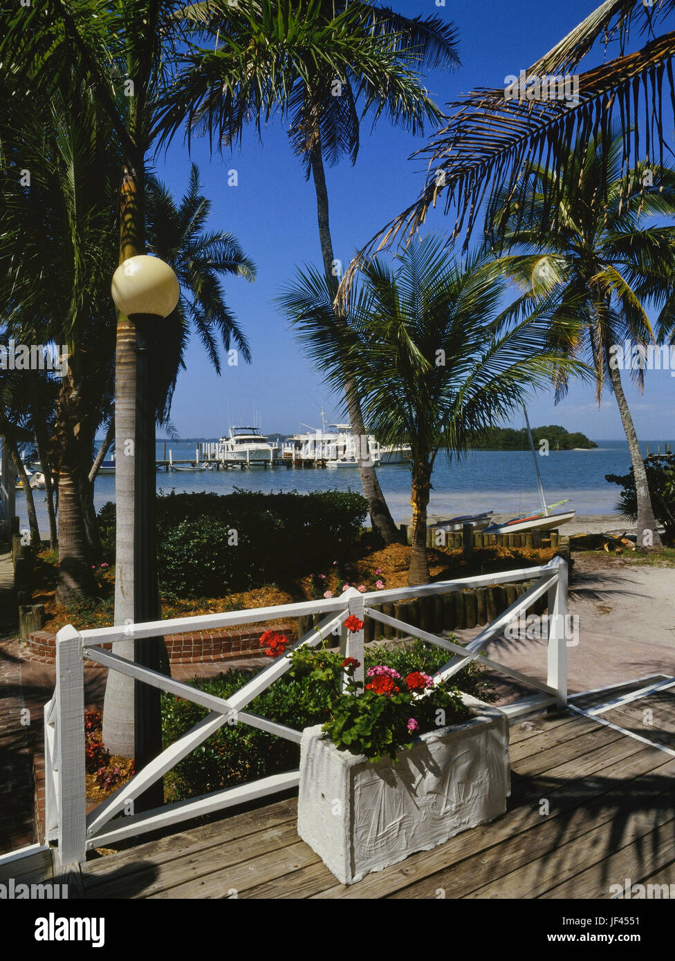 Useppa Island, Lee County, Florida, Vereinigte Staaten von Amerika Stockfoto