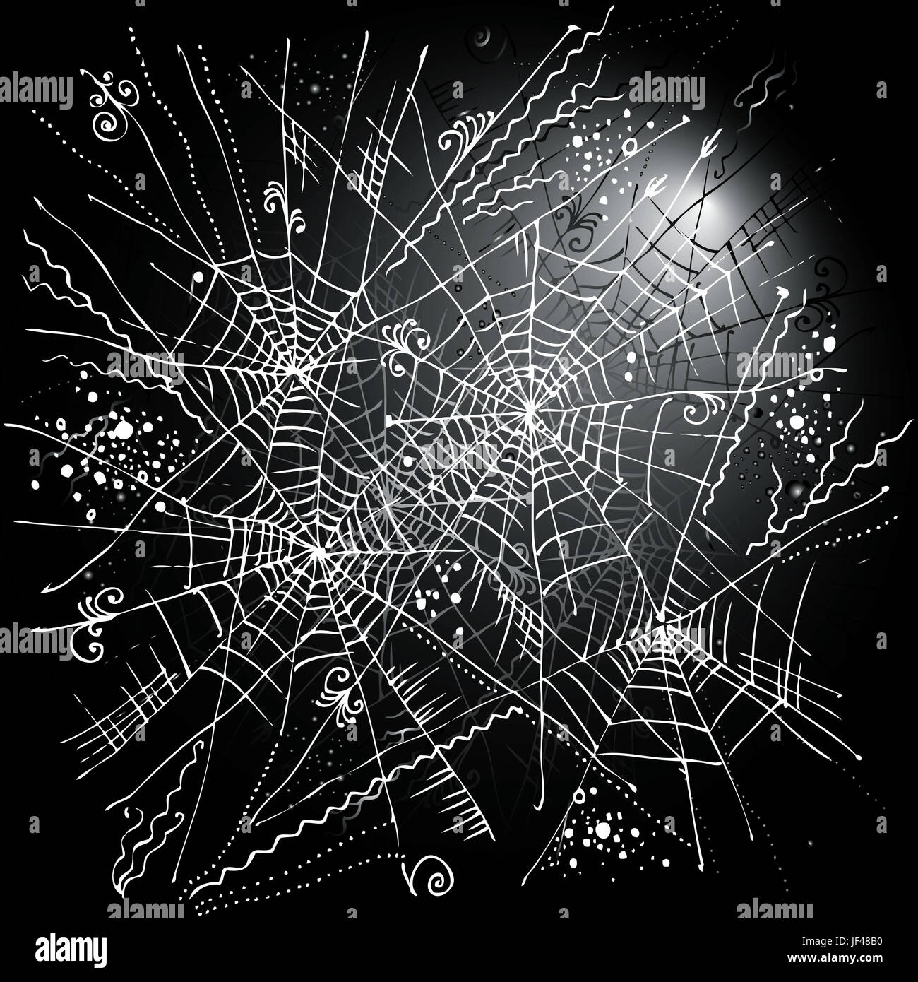 Halloween-Web-Hintergrund CCCXXVIII Stockfoto