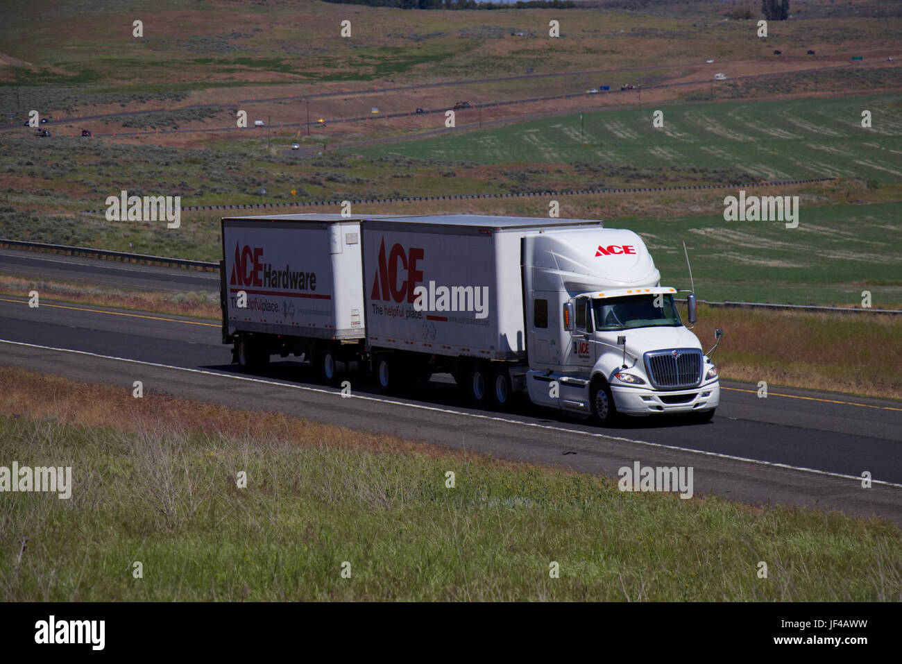 ACE Hardware / ländliche Oregon, USA Stockfoto