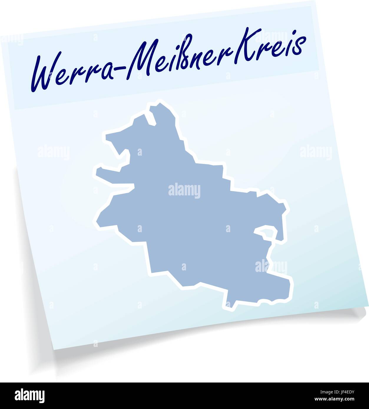 Grafschaft Notizblöcke. Stock Vektor