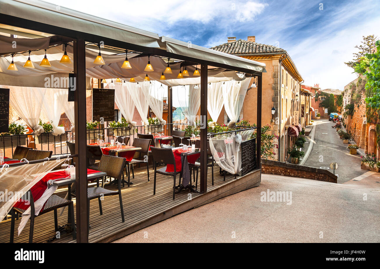 Schönsten Dörfern Frankreichs in Toscane Stockfoto