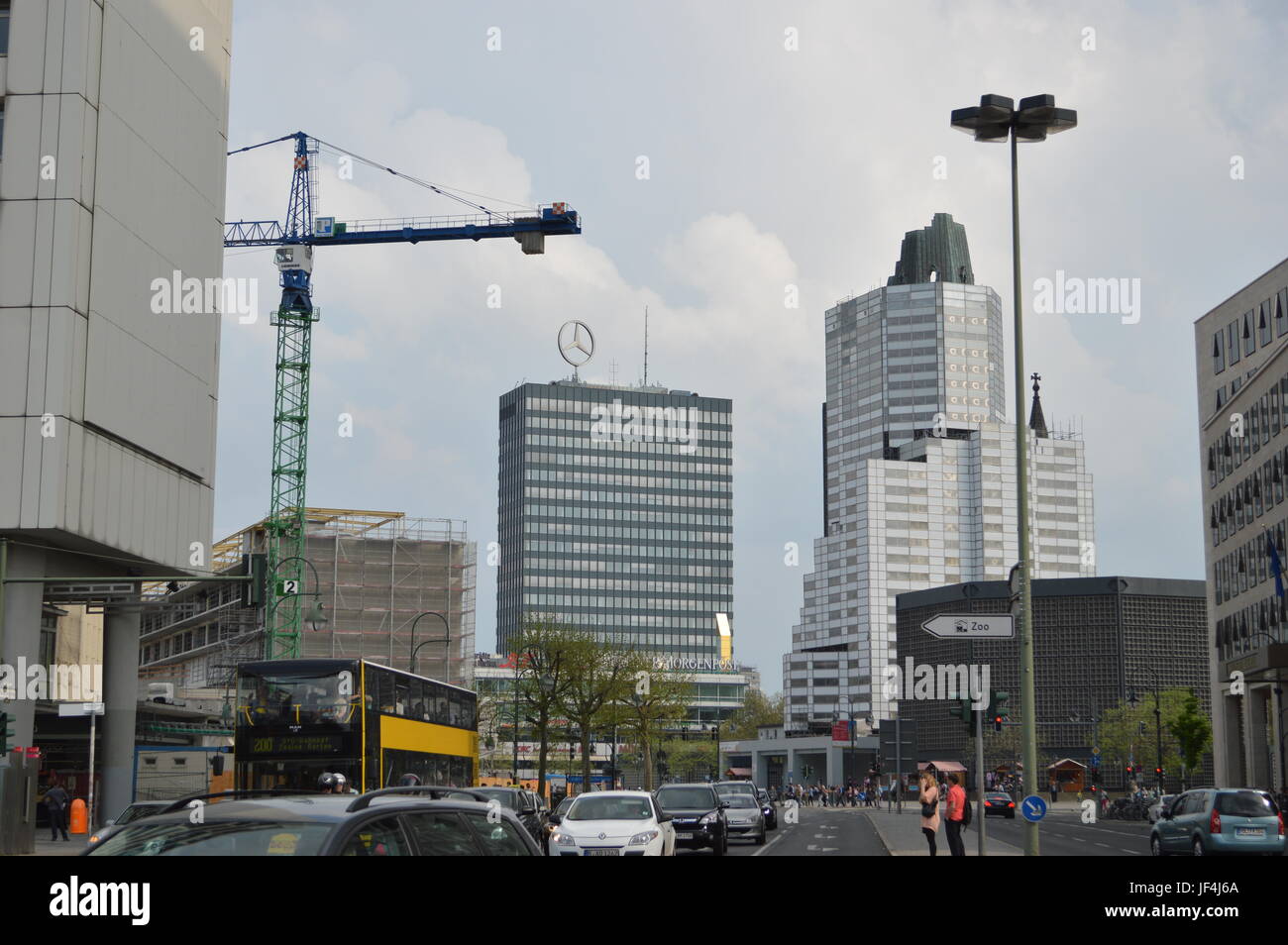 Kaiser Wilhelm Gedachtnis Kirche Stockfoto